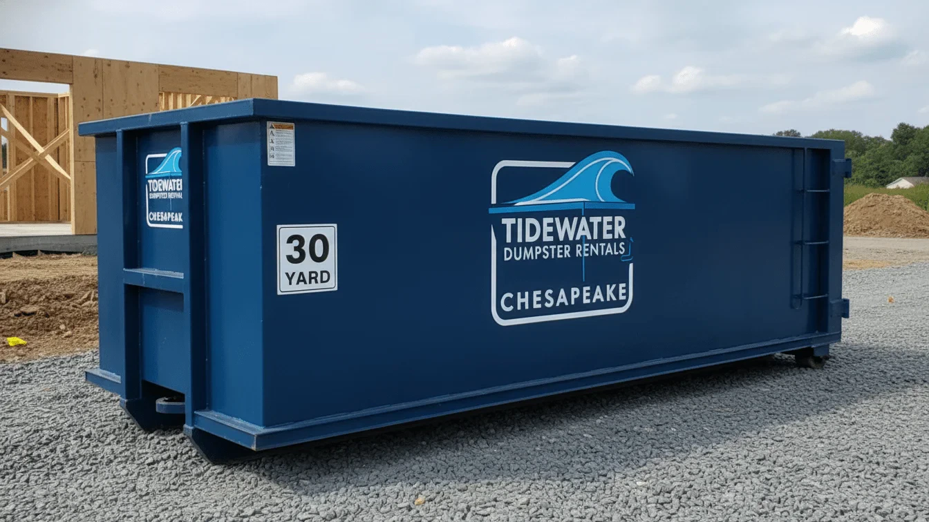 30 Yard Dumpster Rental Chesapeake
