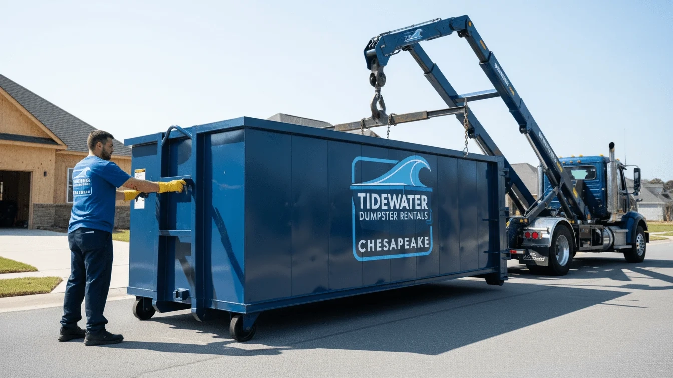 chesapeake va dumpster
