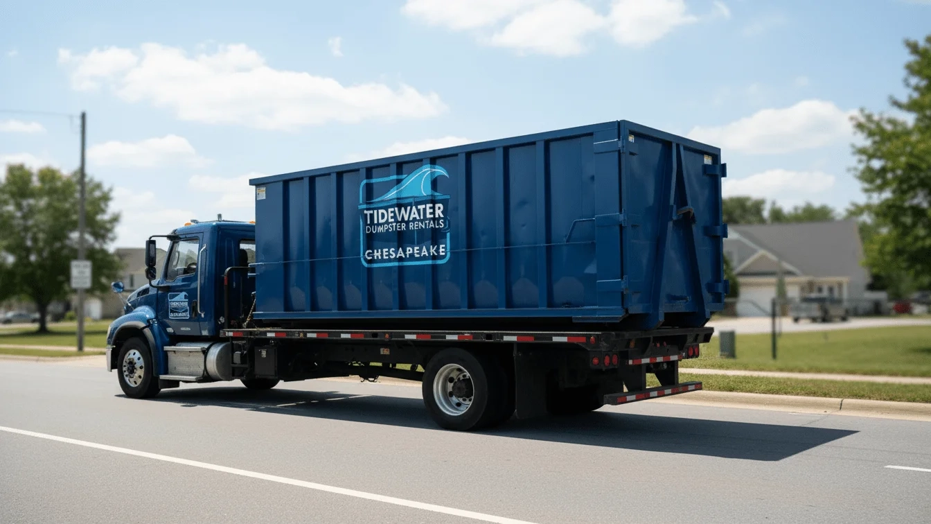 Roll-Off Dumpster Rental in Chesapeake